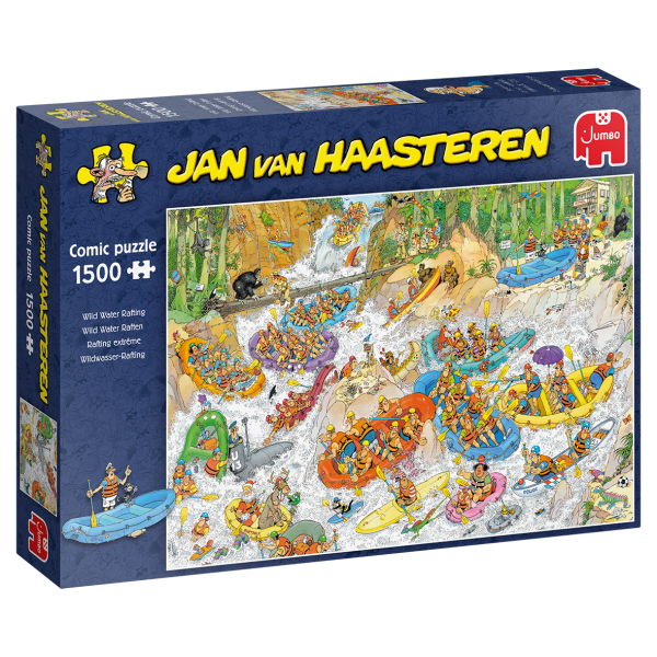 Jan van Haasteren – Wildwasser-Rafting (1500 Teile)