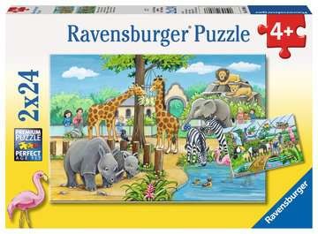 Puzzle - Willkommen im Zoo - 2x24T