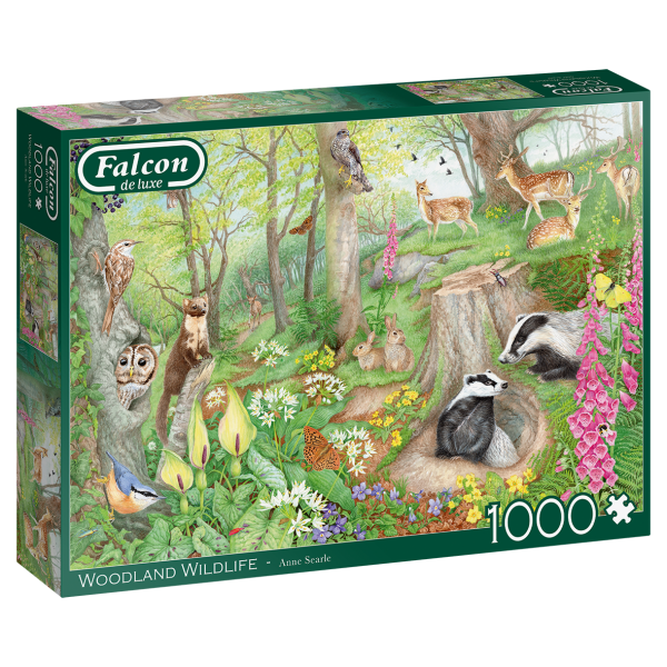 Falcon – Woodland Wildlife (1000 Teile)