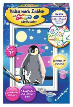 Malen nach Zahlen - Kleiner Pinguin