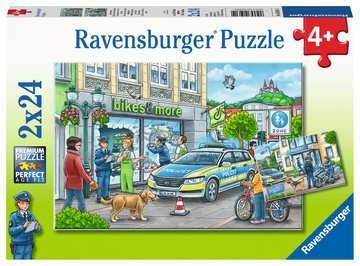 Kinderpuzzle - Unterwegs mit Polizeimeisterin Hannah