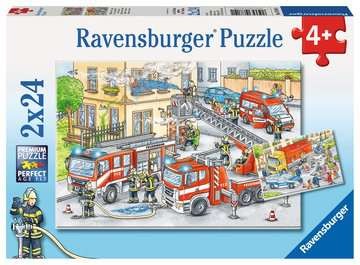 Puzzle - Helden Im Einsatz - 2x24 Teile