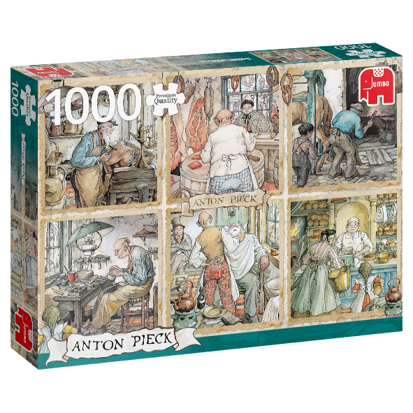 Premium Collection – Anton Pieck, Handwerker (1000 Teile)