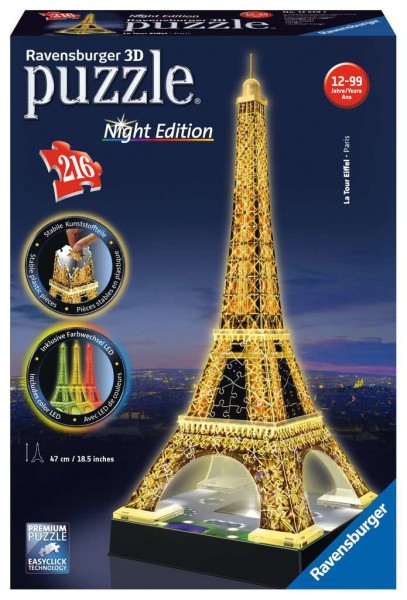 Eiffelturm bei Nacht 216p.