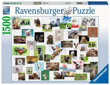 Puzzle - Funny Animals Collage - 1500 Teile