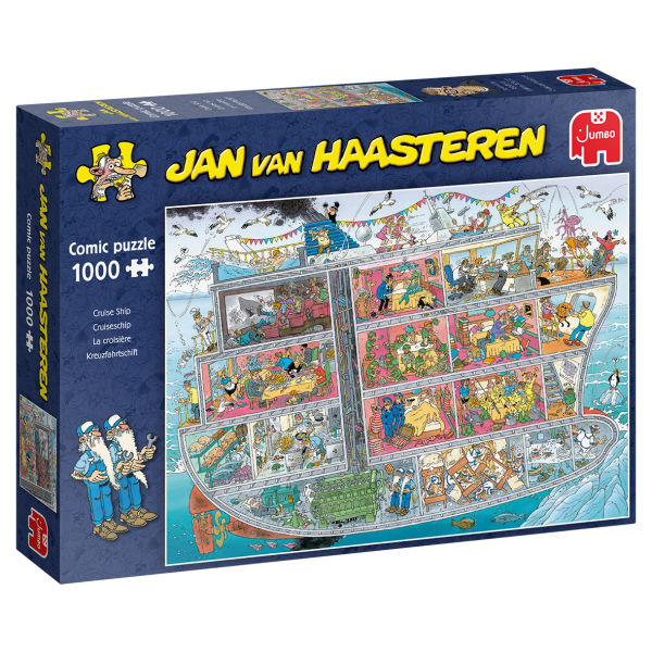 Jan van Haasteren – Kreuzfahrtschiff (1000 Teile)
