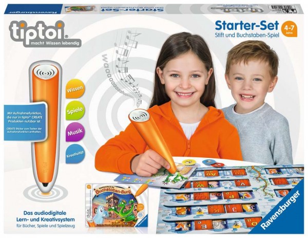 tiptoi® Starter-Set: Stift und Buchstaben-Spiel