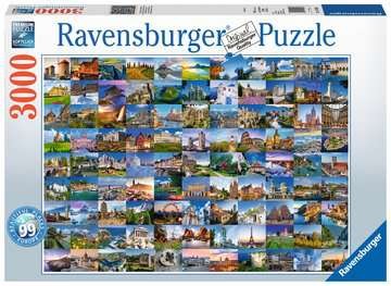 Puzzle - 99 Beautiful Places in Europe - 3000 Teile