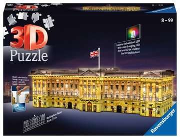 Puzzle - Buckingham Palace bei Nacht - 216 Teile