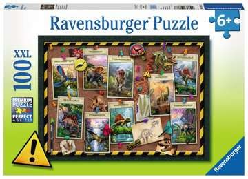 Puzzle - Dinosaurier-Sammlung - 100 Teile