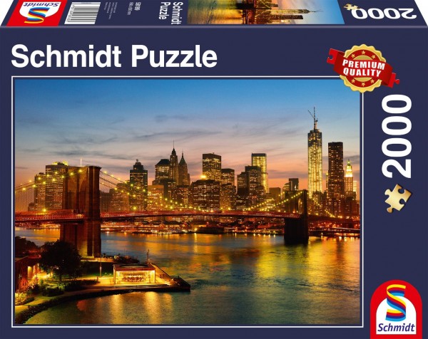 New York: 2000-teiliges Erwachsenenpuzzle