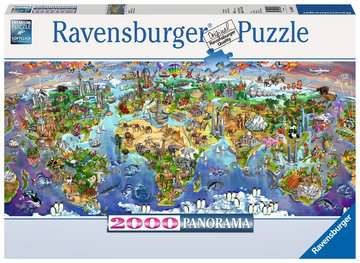 Puzzle - Wunder der Welt - 2000 Teile