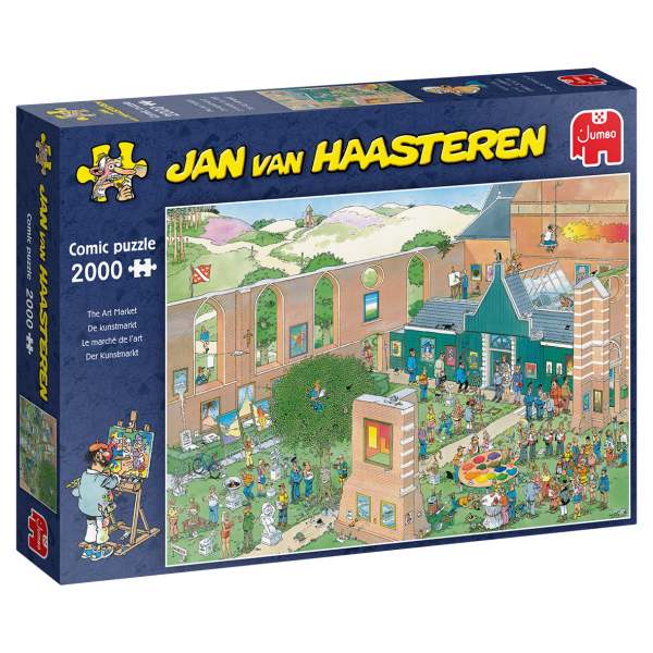 Jan van Haasteren – Der Kunstmarkt (2000 Teile)