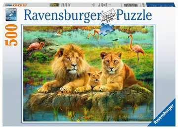 Puzzle - Löwen in der Savanne - 500 Teile