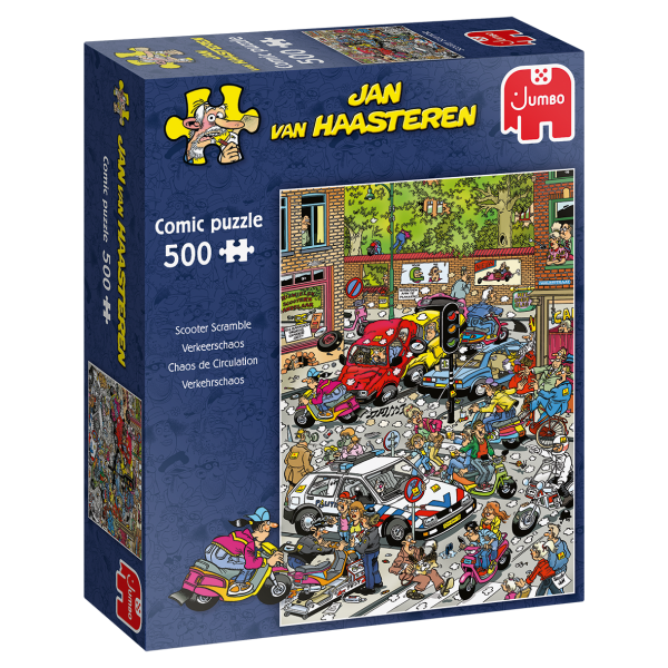 Jan van Haasteren – Verkehrschaos (500 Teile)