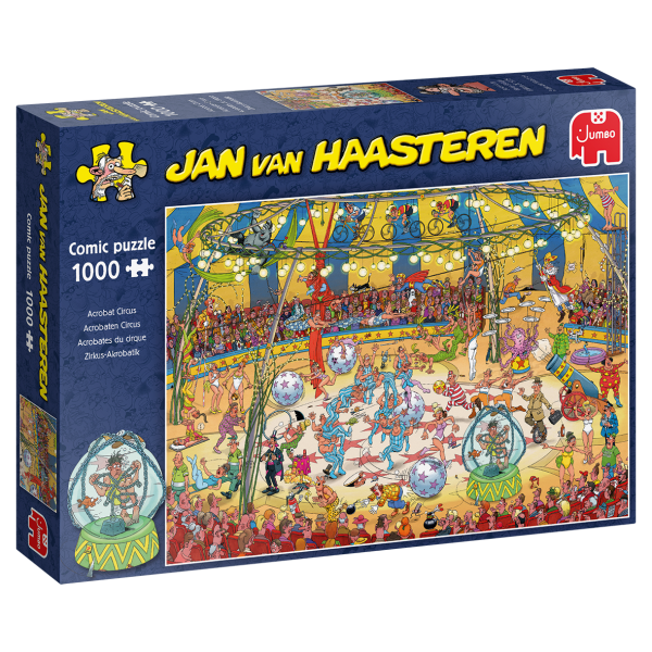 Jan van Haasteren – Zirkus-Akrobatik (1000 Teile)