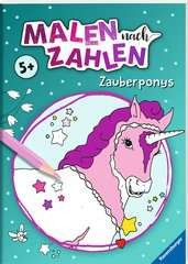 Malen nach Zahlen ab 5 Jahren: Zauberponys