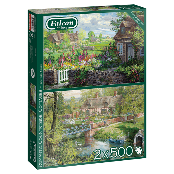 Falcon – Romantic Countryside Cottages (2×500 Teile)