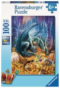 Puzzle - XXL Kinderpuzzle - Der Höhlendrache 100 Teile