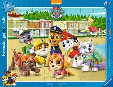 Rahmenpuzzle -Paw Patrol Familienfoto - 37 Teile