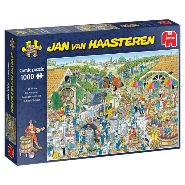 Jan van Haasteren – Auf dem Weingut (1000 Teile)