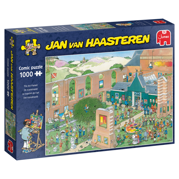 Jan van Haasteren – Der Kunstmarkt (1000 Teile)