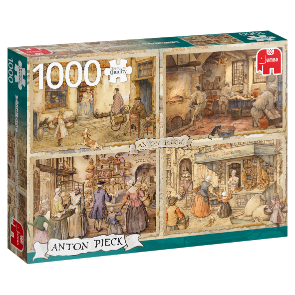 Premium Collection – Anton Pieck, Bäcker im 19. Jahrhundert (1000 Teile) 12+ 1000
