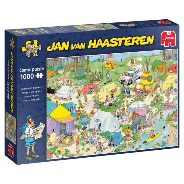 Jan van Haasteren – Camping im Wald (1000 Teile)