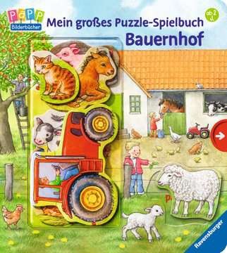 Mein großes Puzzle-Spielbuch Bauernhof