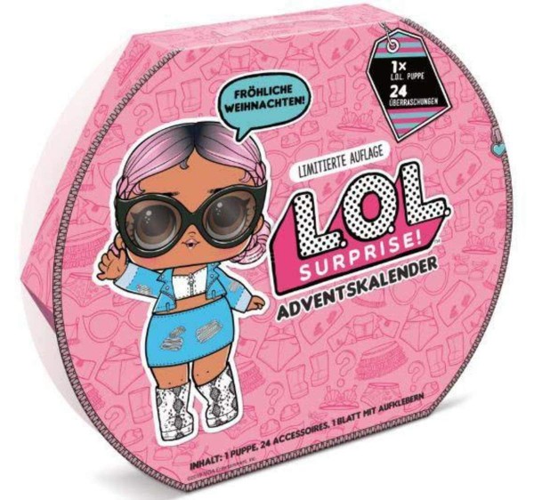 MGA Entertainment L.O.L. Surprise Adventskalender 2018
