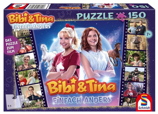 Bibi und Tina, Film 5, Einfach Anders, Puzzle 150 Teile