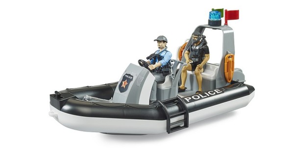 bworld Polizei Schlauchboot