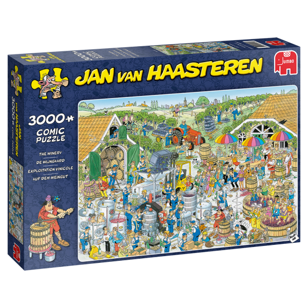 Jan van Haasteren – Auf dem Weingut (3000 Teile)