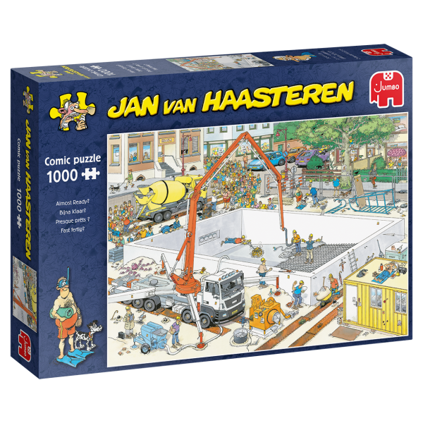 Jan van Haasteren – Fast fertig? (1000 Teile)