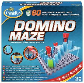 Domino Maze, das kniffelige Logikspiel mit dem Dominoeffekt