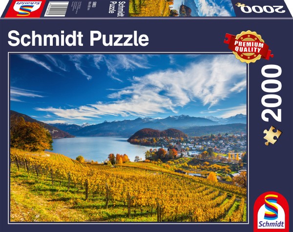 Puzzle: Weinberge, 2000Teile