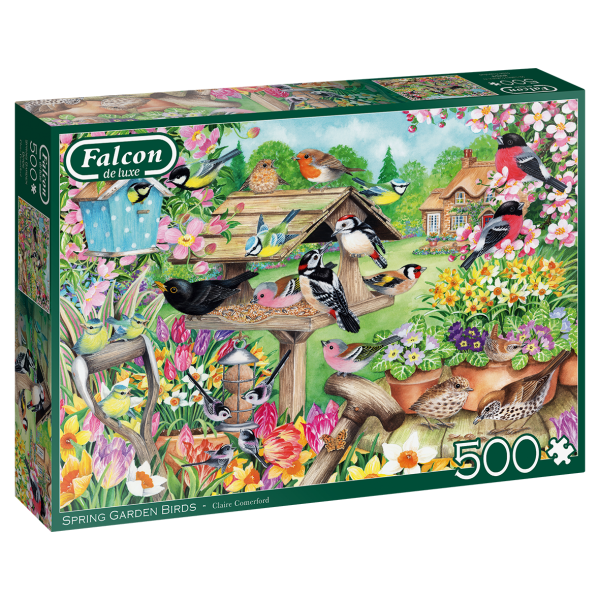 Falcon – Spring Garden Birds (500 Teile)