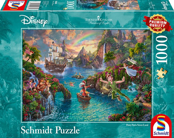 Puzzle: Peter Pan, 1000 Teile