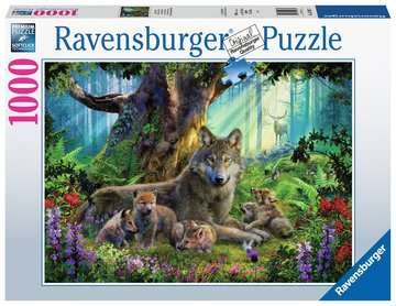 Puzzle - Wölfe im Wald - 1000 Teile