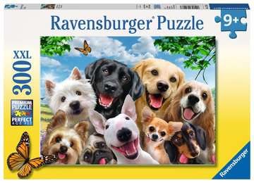 Kinderpuzzle - Delighted Dogs, 300 Teile