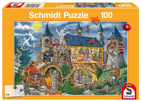 Geisterschloss, 100 Teile Kinderpuzzle