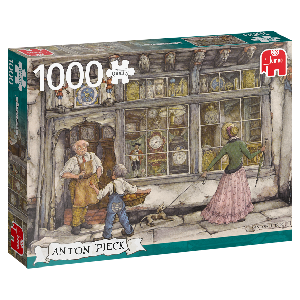 Premium Collection – Anton Pieck, Der Uhrenladen (1000 Teile)
