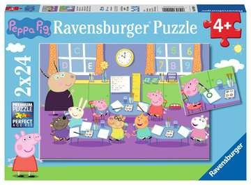 Puzzle - Peppa In Der Schule - 2x24 Teile