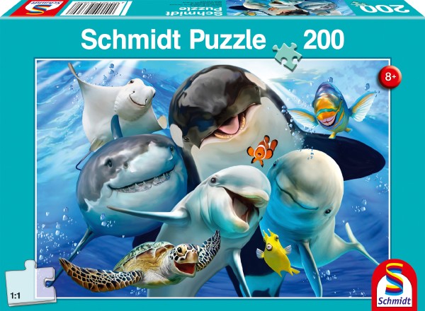 Unterwasser-Freunde 200 Teile