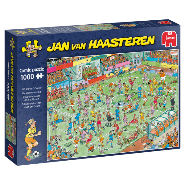 Jan van Haasteren – Fuball-Weltmeisterschaft der Frauen (1000 Teile)