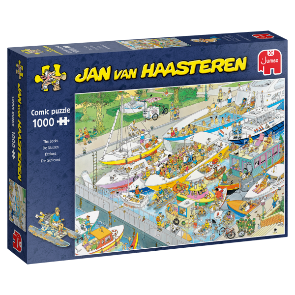 Jan van Haasteren – Die Schleuse (1000 Teile)